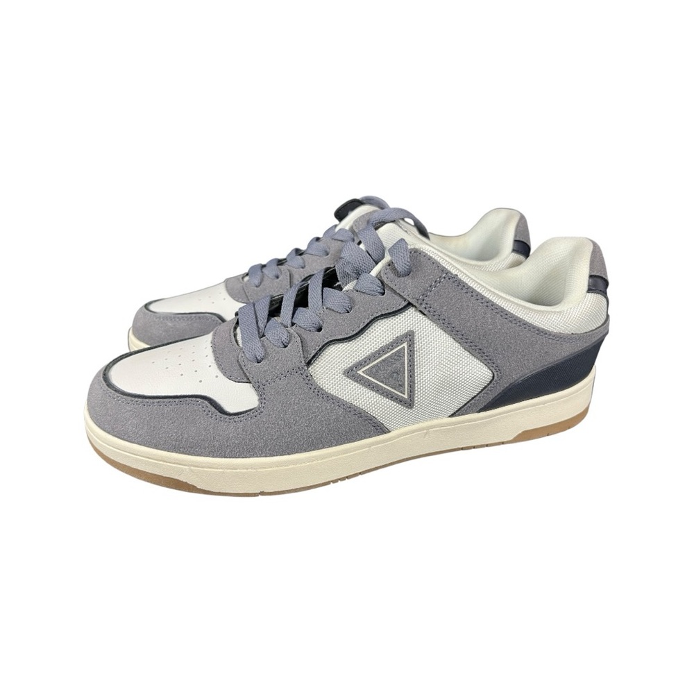 GUESS men’s grey Tear Lace-Up Fashion Sneaker Size 11